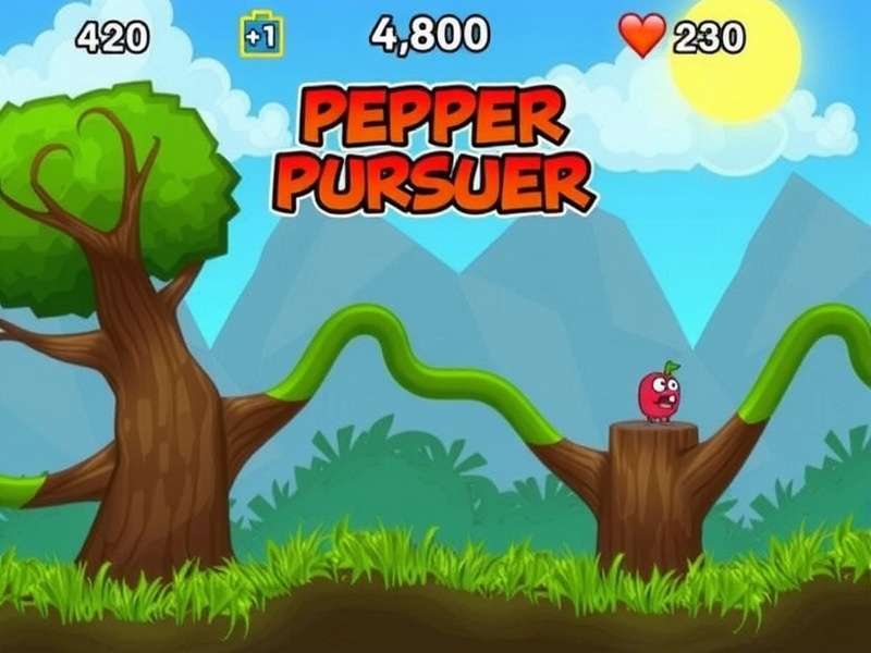 Pepper Pursuer Gameplay Pepper Pursuer Game Screenshot